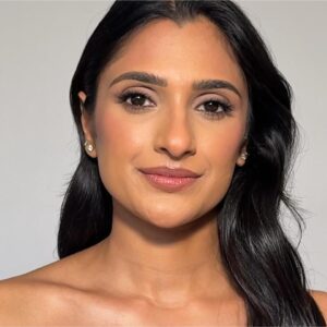 Sultry Soft Glam Indian Bridal